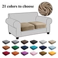 thumbnail image 2 of Nueva funda de cojín de sofá ajustable de terciopelo para sala de estar, funda de sofá de talla grande para el hogar, fundas de LICRA para protección de asiento de habitación y cama, 2 of 7