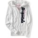 thumbnail image 1 of Aeropostale - Camiseta térmica con capucha para mujer, color blanco, XS, 1 of 1