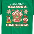 thumbnail image 3 of Disney - Mickey and Minnie Sweet Seasons Greetings Christmas - Toddler & Youth Short Sleeve Graphic T-Shirt, 3 of 5