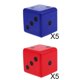 thumbnail image 1 of 10 Piezas de Dados de Esponja Dados de Punta de Espuma para Jugar Dados para Macarena Dados de esponja, 1 of 8