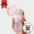 thumbnail image 2 of Extractor de leche manual Frida Mom SoftFeel con embudo, 2 of 7