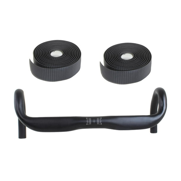 Manillar de bicicleta de 31,8 mm, accesorio de aleación de aluminio para uso prolongado. Manillar con cinturón