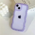 thumbnail image 4 of for iPhone 11 6.1 inch Cute Soft Silicone Case, Kawaii Curly Wave Frame Shape Shockproof Protective Phone case Cover for Women Girls, 4 of 8