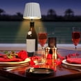 thumbnail image 4 of LED Wine Bottle Lamp 3 Colors Dimmable Wine Bottle Light Cordless Table Lamp 1800mAh USB Rechargeable Table Light, 4 of 8