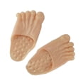 thumbnail image 3 of Vogacara Zapatilla con punta de simulación, accesorios para mascarada, interesante, exquisito, accesorio de ropa para hombre y mujer, calzado para Juguetes color de piel Vogacara FN007798-02, 3 of 6