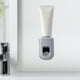 thumbnail image 4 of Dispensador De Pasta De Dientes Dispensador automático de pasta de dientes, accesorios para el hogar montados en la pared (gris claro) Likrtyny Libre de BPA, 4 of 5