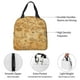 thumbnail image 4 of Easygdp Old Vintage Map Of Sea Bolsa Térmica Premium - Tela Oxford Impermeable, Gran Capacidad, Bolsillo Frontal, Unisex para Trabajo, Escuela, Actividades al Aire Libre y Picnics, 4 of 8