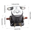thumbnail image 3 of 4-pin 12V Relay Suitable Car Modification Truck Relay Solenoid Segment Convenient Lightweight And Well Prepared, 3 of 6