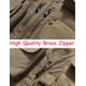 thumbnail image 2 of Flygo Chaleco casual para hombre, para trabajo al aire última intervensión, safari, pesca, viajes, fotos, cargo, con múltiples bolsillos, 2 of 3