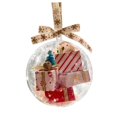 thumbnail image 4 of Bola de Navidad transparente, adorno de decoración de de Navidad, bola colgante inastillable de 80mm para boda, decoración de año Nuevo para el Estilo C mayimx Bola colgante, 4 of 9