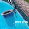 thumbnail image 4 of Pool  Skim Cleaner, Wall Mount Blue Pool  Skimmer Sturdy Detachable  for Swimming Pool, 4 of 8