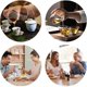 thumbnail image 5 of 2 PCS Tea Ball, Tea Strainer, Stainless Steel Tea Filter for Tea, Mesh Tea Strainer Ball, for Tea, Spices, 5 of 5