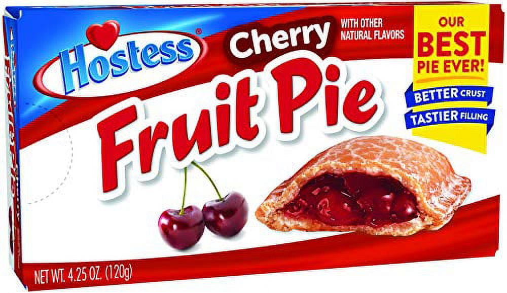 Hostess Cherry Fruit Pies 4.5 oz (Pack of 8)