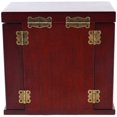 thumbnail image 4 of DENEST Wooden Jewelry Box Organizer 5-Drawer Large with Built-in Mirror Unisex, 4 of 7