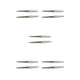 thumbnail image 3 of Seitruly 5 uds mango lima de uñas de doble cara metal fuerte manicura pedicura aseo Type1 NO1 Seitruly  CBP045792, 3 of 6