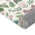 thumbnail image 3 of Colorful Moths and Floral Design - Area Rug, 3 of 3
