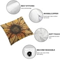 thumbnail image 4 of Elegant Flower Print Pillow Case - Decorative Cushion Cover for Home Décor, Living Room & Bedroom, 4 of 5