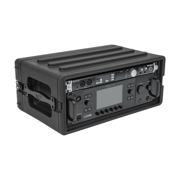 Funda de estantería SKB 4U Shallow Roto, duradera, impermeable, con cierres
