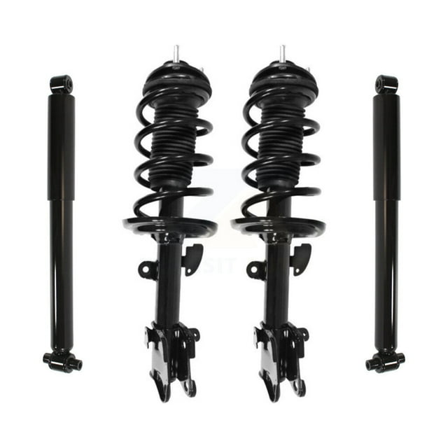 Transit Auto Front Rear Complete Suspension Shocks Strut and Coil Spring Mount Assemblies Kit for Car 2007-2013 Acura MDX Excludes Electronic Left Right Side (Driver Passenger) K78M-100126