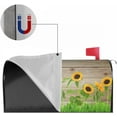 thumbnail image 5 of Sunflowers Mailbox Covers Magnetic Flower Mailbox Covers Spring Summer Yellow Floral Mailbox Wraps Standard Size 18" X 21" Garden Mailboxs Decorations for Outside, 5 of 5