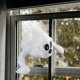 thumbnail image 5 of Linda ventana de Halloween chocando aterrador chocando espeluznante puerta voladora pared adorno de pared rota juguete Fantasma Macarena El fantasma de Halloween decore, 5 of 7