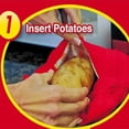 thumbnail image 1 of 1 Pcs Sac de Cuisson de Pommes de Terre au Micro-Ondes, 1 of 6