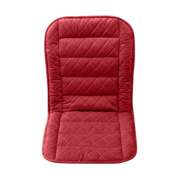 Office Chair Cushion with Backrest & Non- Ties - High Back Padded Seat Cushion for Desk Chairs, Computer, Kitchen and Dining Room