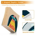 thumbnail image 5 of Yayeee Napkin Holder for Table Kitchen Paper Tissue Organization, Blue UFO, 5 of 8