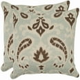 thumbnail image 4 of Safavieh Brian 18" Decorative Pillows in Desert Brown (Set of 2), 4 of 4