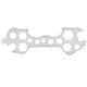 thumbnail image 2 of Llave multifuncional para bicicleta, llave multifuncional para bicicleta, llave porosa de acero inoxidable para bicicleta, llave plana porosa para bicicleta, valor inmejorable, 2 of 14