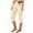 Beige pants for women, variant on ZZwxWA Womens 2025 Pants Straight Oversize Elastic Drawstring Multi-Pocket Cargo Casual Quick Drying Relaxed Fit Comfy Color Patchwork Capris High Waist Trousers Beige M