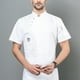 thumbnail image 5 of Chaqueta de cocina Cocina Delantal Tres botones con bolsillos delanteros Ropa de verano Camisas para hombres Suministros de cocina para asrill restaurante XL Scienceny LF000331-03, 5 of 7