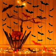 thumbnail image 4 of Decoración de Halloween 3d de murciélago de Pvc negro, decoración artesanal para fiesta de Halloween, Bar, habitación, fiesta de Halloween,, 4 of 4