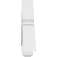 thumbnail image 3 of 60"W x 17 1/2"H x 4"D x 6"F, 7/12 Pitch, Davenport Architectural Grade PVC Gable Bracket, 3 of 8