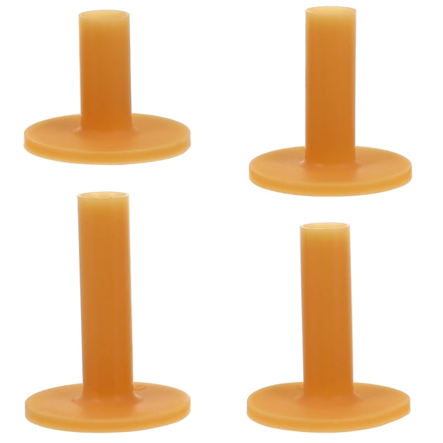 Miangastore 4Pcs Cowhells Golfs Tees Golfs Ball Holder Golfs Mat Tees Wear-resist Golfs Tees