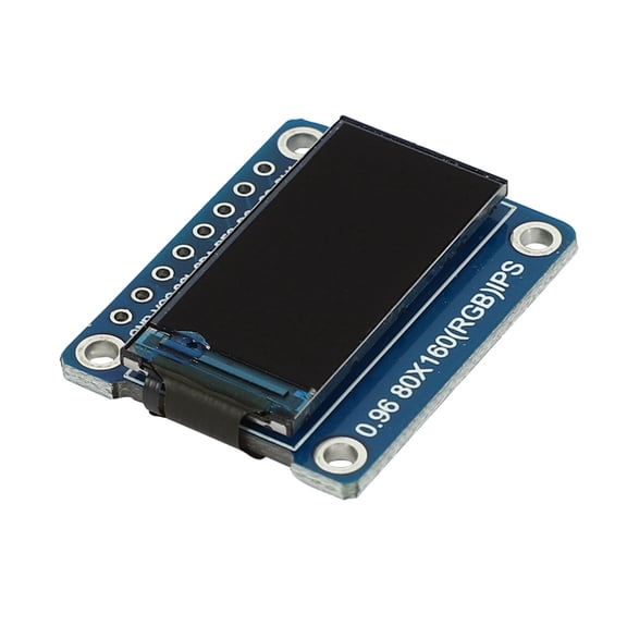 Ips 0.96 Inch 8 Pin Spi Hd 65K Full Color Tft Module St7735 Drive Ic 80 x 160 Lcd Display 3.3V Interface For Diy
