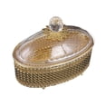 thumbnail image 2 of Tarro de Metal para dulces Gloria Recipiente de almacenamiento multiusos con tapa transparente, 2 of 9