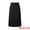 Black, variant on Women's Pencil Skirt with High Waist and Split Back L Dark Green