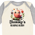 thumbnail image 4 of Inktastic Bookworm Mommys Reading Buddy Girls Long Sleeve Baby Bodysuit, 4 of 5