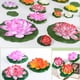thumbnail image 4 of Flores de Loto Artificiales Advancent 5 Piezas Color Rojo Brillante, 4 of 6