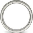 thumbnail image 2 of Titanium Polished And Textured 8mm Band (Size 7.5) Made In China tb450-7.5, 2 of 5
