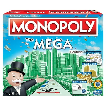 UPC: 0714043011045 | Monopoly The Mega Edition Board Game