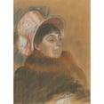 thumbnail image 3 of Edgar Degas 19x24 Black Modern Framed Museum Art Print Titled - Madame Dietz-Monnin (1879), 3 of 5