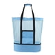 thumbnail image 1 of Bolsa de Picnic Cateissary Bolsa de playa Malla Tela Oxford Azul, 1 of 6