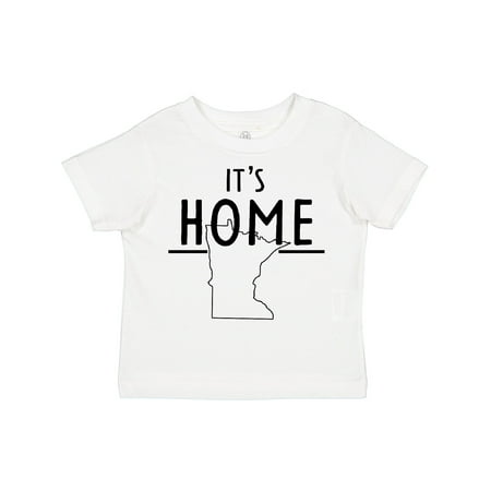 

Inktastic It s Home- Minnesota State Outline Boys or Girls Toddler T-Shirt