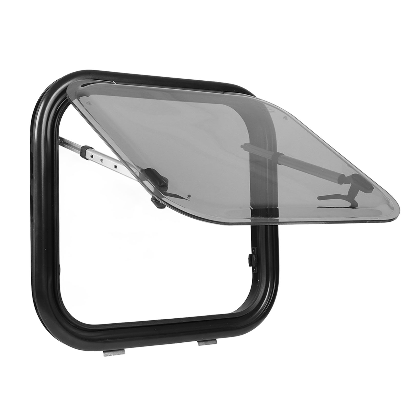 RV Vent Window, Acrylic Glass Net Push Out Window UV Curtain For