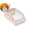 Pink, variant on High Sided Cat Litter Box Open Top Pet Litter Tray Cat Litter Boxes for Indoor Cats Tall Cat Litter Box with Scoop Cat Litter Tray Kitty Litter Tray