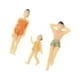 thumbnail image 4 of 20 figuras pintadas de gente de playa en bikini con diferentes poses y diseño de paisaje., 4 of 7