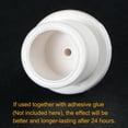 thumbnail image 4 of Unique Bargains 5mm Barb x 20mm Spigot Droite Tuyau PVC Raccord Adaptateur Blanc 3 Comte, 4 of 5