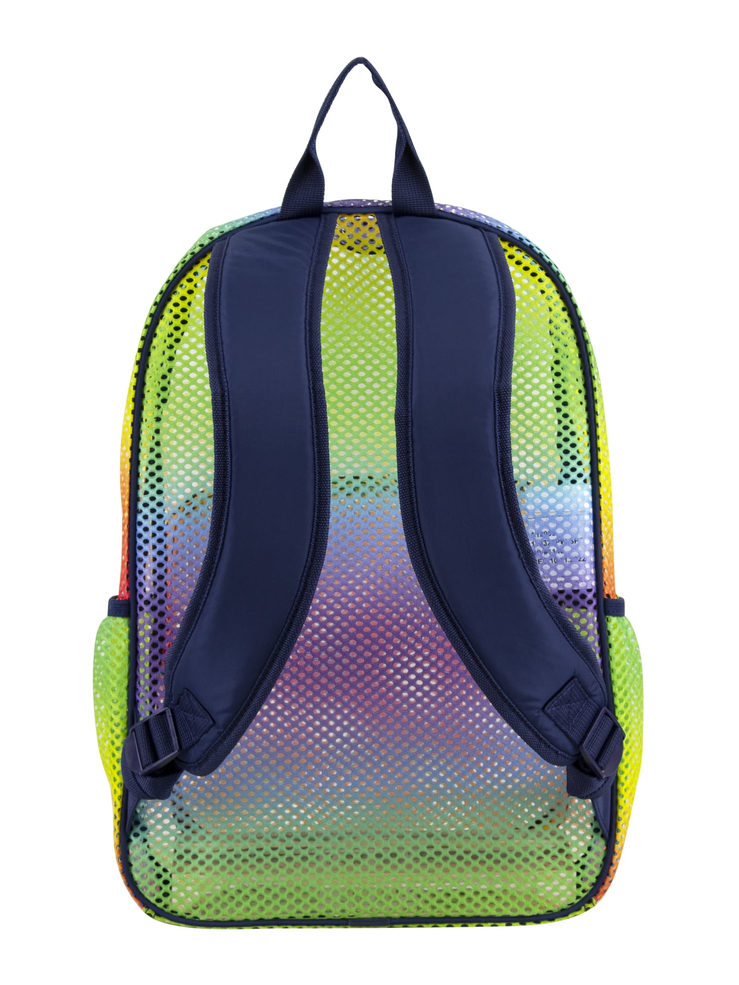 Eastsport Unisex Spirit Mesh Backpack, Ombre Rainbow